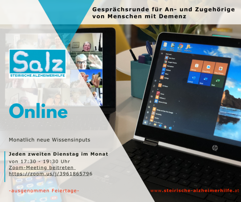 Allgemein Gesprächsrunden ONLINE